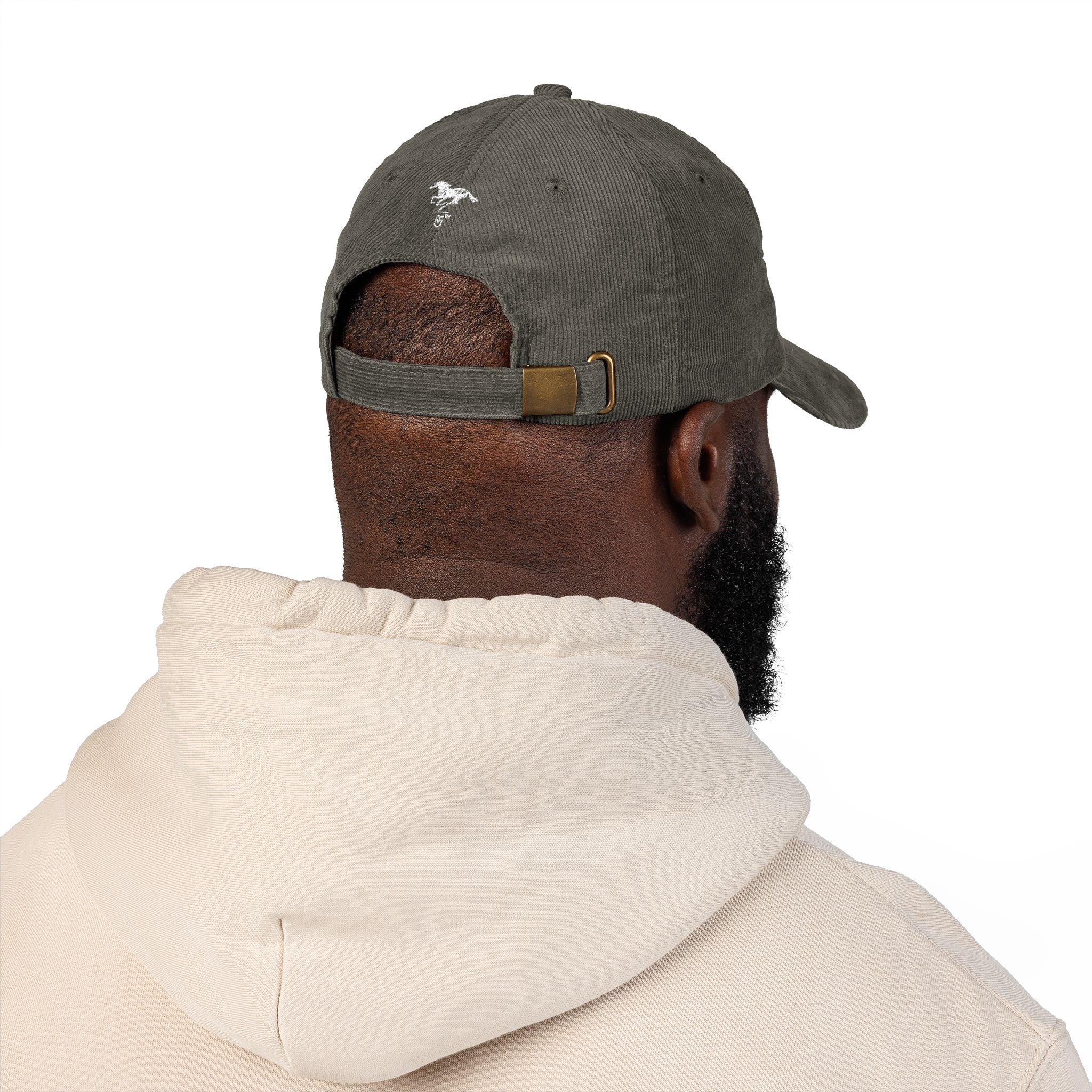 Corduroy  Hat — Embroidered “Not Here to Please Everyone”
